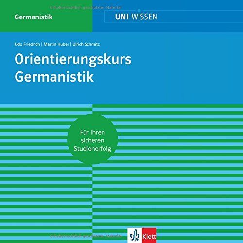 Orientierungskurs Germanistik